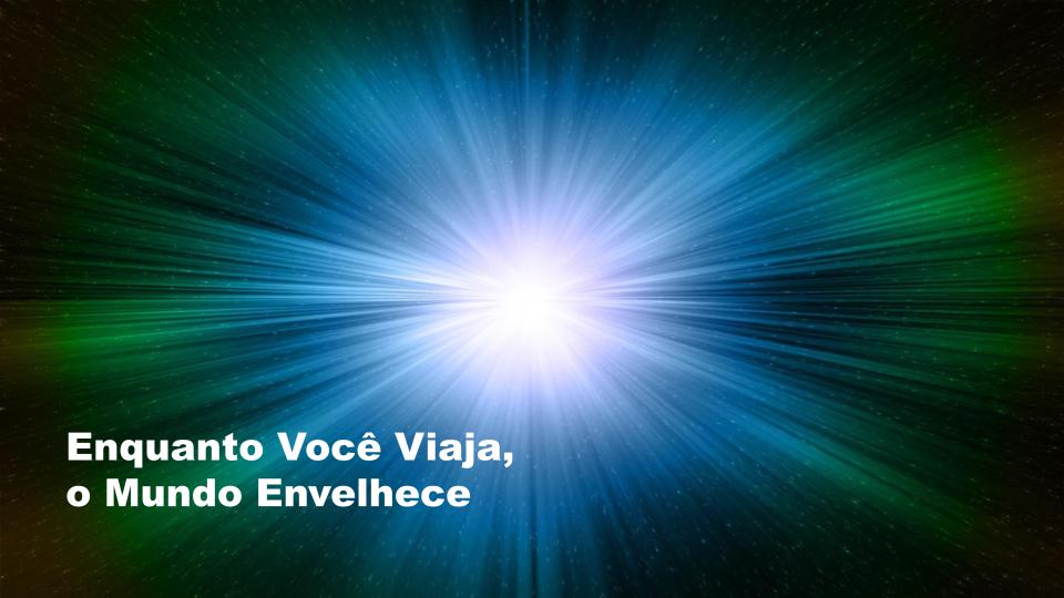 Na Velocidade da Luz – Enquanto você viaja, o mundo envelhece